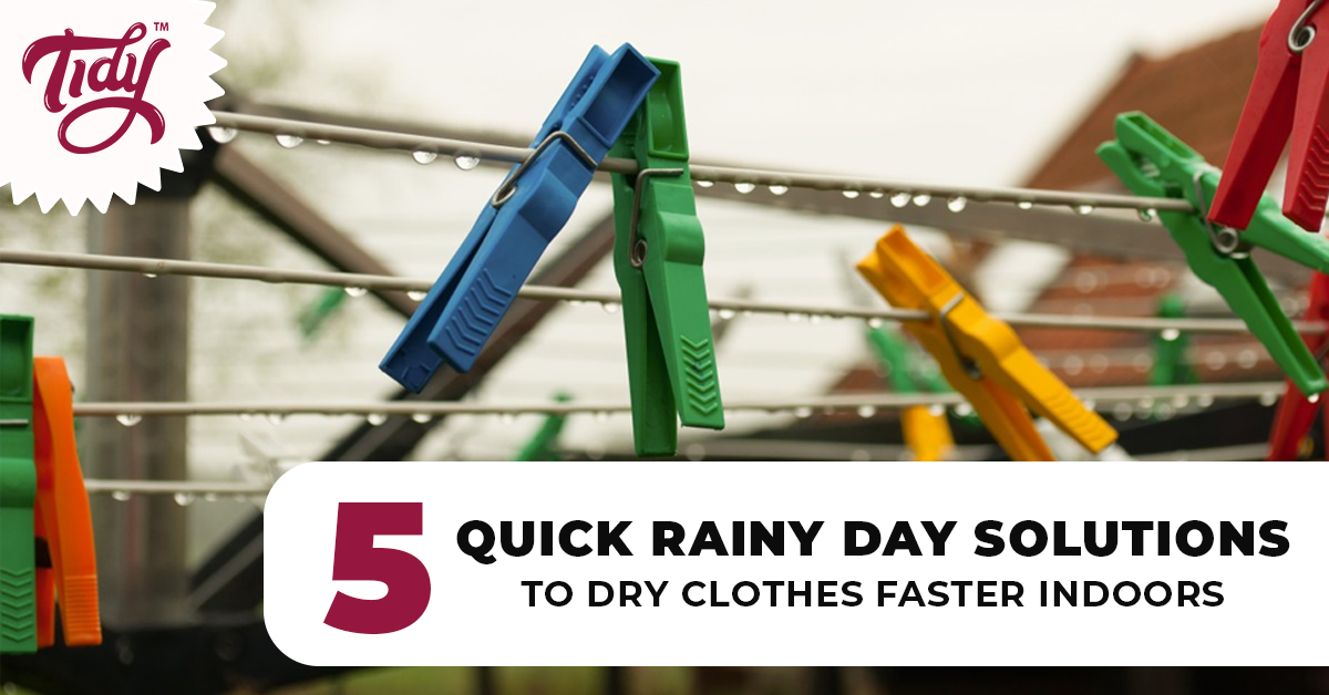Laundry Tips For Rainy Days